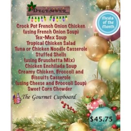 December Meals of the Month