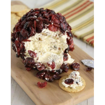 Cranberry Pecan and White Cheddar Cheeseball