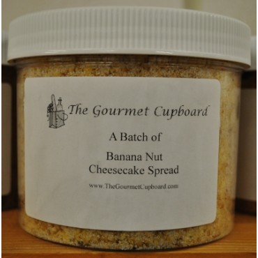 Banana Nut Cheesecake Spread Batch Jar